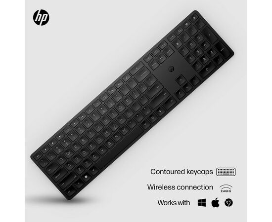 Клавиатура HP 450 Programmable Wireless UA Black (4R184AA), изображение 7 Клавиатура HP 450 Programmable Wireless UA Black (4R184AA), изображение 7