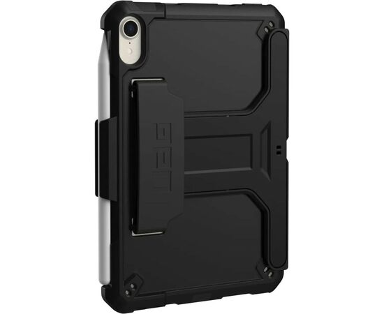 Чехол для планшета Uag iPad Mini (6th Gen, 2022) Scout with Kickstand and Handstrap, Black (124014114040), изображение 11 Чехол для планшета Uag iPad Mini (6th Gen, 2022) Scout with Kickstand and Handstrap, Black (124014114040), изображение 11