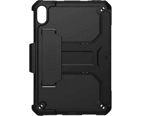 Чехол для планшета Uag iPad Mini (6th Gen, 2022) Scout with Kickstand and Handstrap, Black (124014114040), изображение 2 Чехол для планшета Uag iPad Mini (6th Gen, 2022) Scout with Kickstand and Handstrap, Black (124014114040), изображение 2