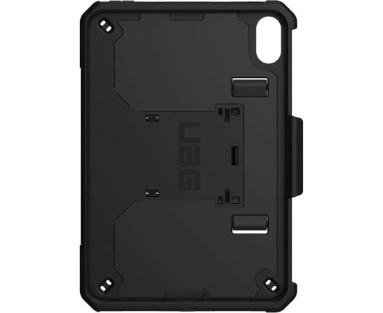 Чехол для планшета Uag iPad Mini (6th Gen, 2022) Scout with Kickstand and Handstrap, Black (124014114040), изображение 3 Чехол для планшета Uag iPad Mini (6th Gen, 2022) Scout with Kickstand and Handstrap, Black (124014114040), изображение 3
