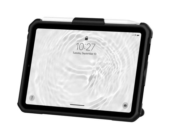 Чехол для планшета Uag iPad Mini (6th Gen, 2022) Scout with Kickstand and Handstrap, Black (124014114040), изображение 7 Чехол для планшета Uag iPad Mini (6th Gen, 2022) Scout with Kickstand and Handstrap, Black (124014114040), изображение 7