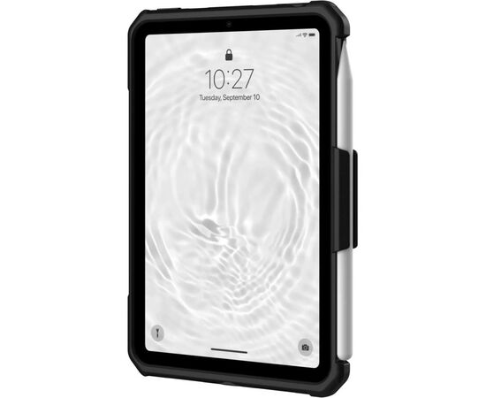 Чехол для планшета Uag iPad Mini (6th Gen, 2022) Scout with Kickstand and Handstrap, Black (124014114040), изображение 9 Чехол для планшета Uag iPad Mini (6th Gen, 2022) Scout with Kickstand and Handstrap, Black (124014114040), изображение 9
