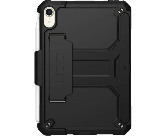 Чехол для планшета Uag iPad Mini (6th Gen, 2022) Scout with Kickstand and Handstrap, Black (124014114040)