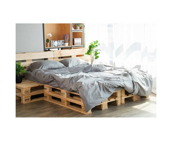 Простынь Ardesto на резинке Mix&Match сатин 90х200+30 см муссон (ART9020FSD), изображение 6 Простынь Ardesto на резинке Mix&Match сатин 90х200+30 см муссон (ART9020FSD), изображение 6