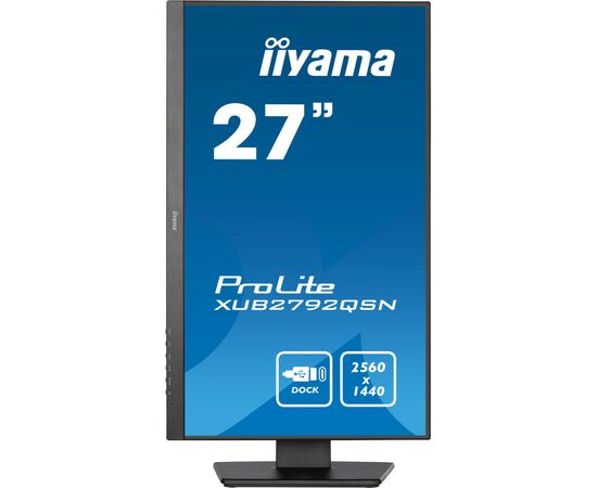 Монітор iiyama XUB2792QSN-B5, зображення 2 Монітор iiyama XUB2792QSN-B5, зображення 2