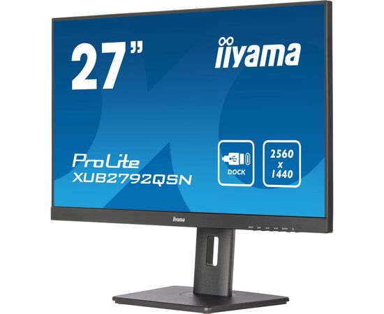 Монітор iiyama XUB2792QSN-B5, зображення 5 Монітор iiyama XUB2792QSN-B5, зображення 5