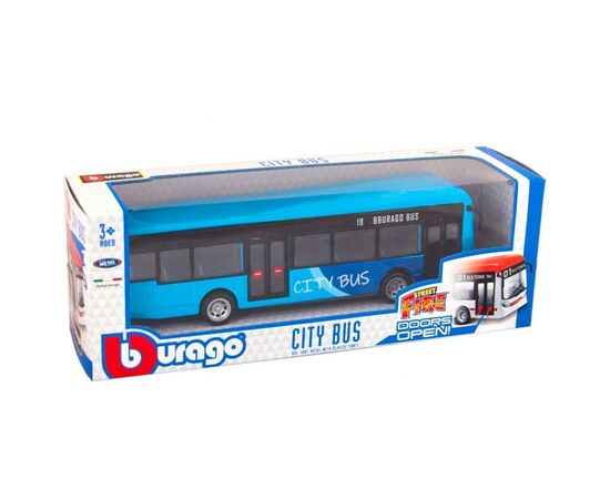 Спецтехника Bburago City Bus Автобус (18-32102), изображение 7 Спецтехника Bburago City Bus Автобус (18-32102), изображение 7