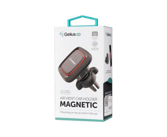 Універсальний автотримач Gelius Pro GP-CH010 Black (00000082302), зображення 11 Універсальний автотримач Gelius Pro GP-CH010 Black (00000082302), зображення 11