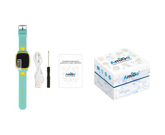 Смарт-часы Amigo GO001 iP67 Green, изображение 11 Смарт-часы Amigo GO001 iP67 Green, изображение 11