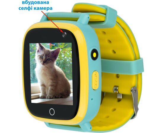 Смарт-часы Amigo GO001 iP67 Green, изображение 5 Смарт-часы Amigo GO001 iP67 Green, изображение 5
