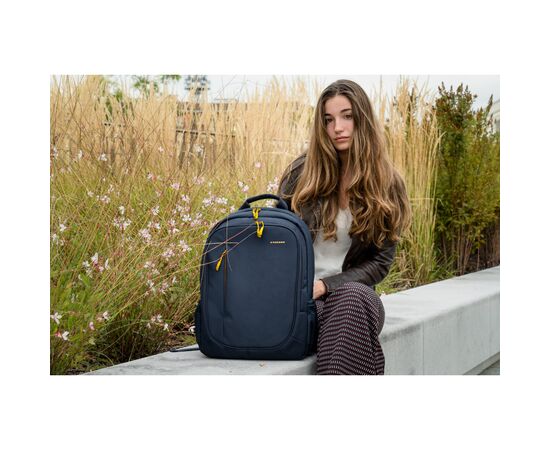 Рюкзак для ноутбука Tucano 17" BIZIP Blue (BKBZ17-B), изображение 2