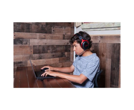 Наушники HyperX Cloud II Wireless Black-red (4P5K4AA), изображение 11 Наушники HyperX Cloud II Wireless Black-red (4P5K4AA), изображение 11