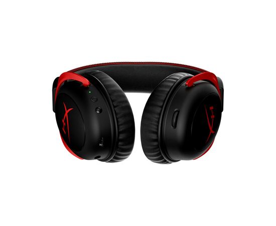 Наушники HyperX Cloud II Wireless Black-red (4P5K4AA), изображение 4 Наушники HyperX Cloud II Wireless Black-red (4P5K4AA), изображение 4