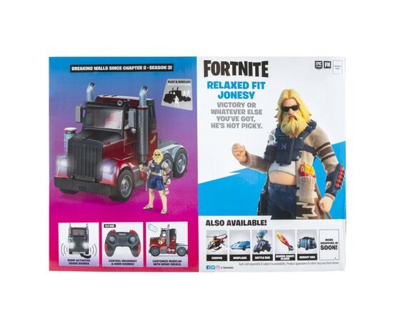 Фигурка для геймеров Jazwares Fortnite Deluxe Feature Vehicle RC Mudflap (FNT0733), изображение 8 Фигурка для геймеров Jazwares Fortnite Deluxe Feature Vehicle RC Mudflap (FNT0733), изображение 8