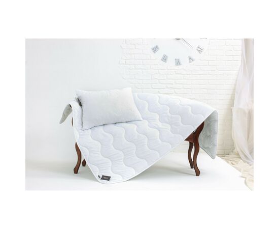 Одеяло MirSon Набор Эвкалиптовый №1699 Eco Light White Одеяло 140*205 + по (2200002655873), изображение 3