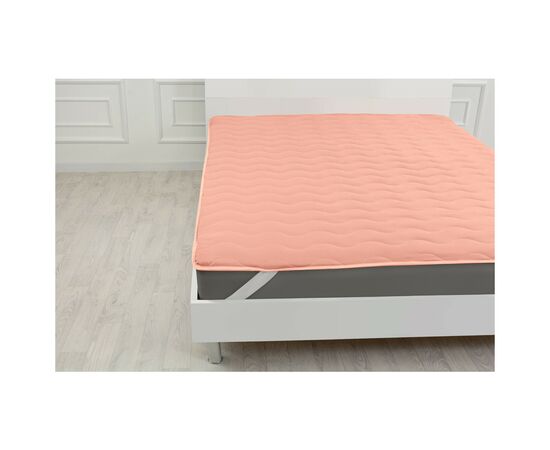 Наматрасник MirSon №1759 Eco Light Coral Cotton на резинке по углам 80x190 см (2200003711585)