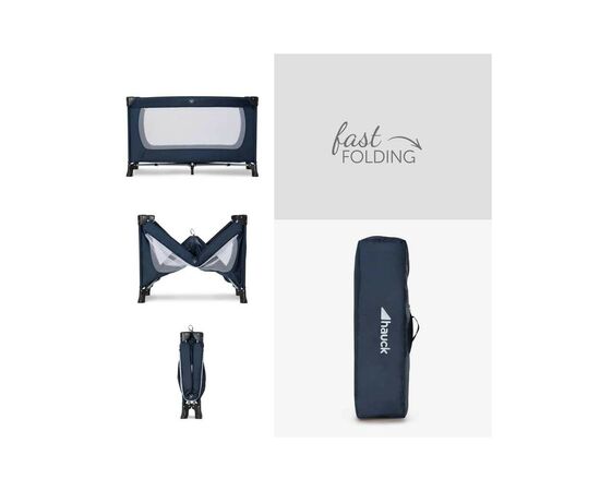 Детский манеж Hauck Dream N Play Plus (Navy/Aqua) (60366-6), изображение 6 Детский манеж Hauck Dream N Play Plus (Navy/Aqua) (60366-6), изображение 6