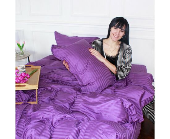 Постельное белье MirSon Satin 30-0009 Purple 160х220 Семейный (2200005250754), изображение 6