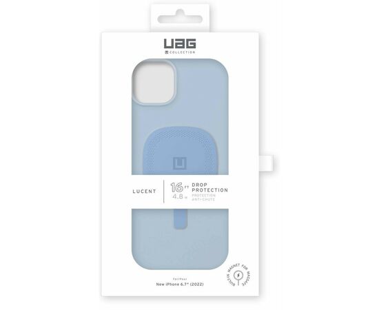 Чохол до моб. телефона Uag [U] Apple iPhone 14 Plus Lucent 2.0 Magsafe, Cerulean (114077315858), зображення 11