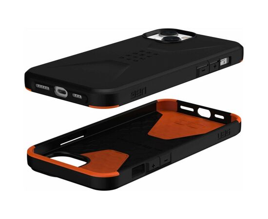 Чехол для моб. телефона Uag Apple iPhone 14 Plus Civilian, Black (114041114040), изображение 10