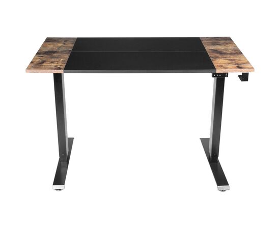 Комп'ютерний стіл Barsky User black/antic wood 1200*600 (VRU_el-01)