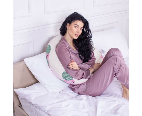 Подушка MirSon для беременных и кормления №8307 Print Line 17-0229 Kruzita Бязь 30х170х20 см (2200006200321), изображение 6 Подушка MirSon для беременных и кормления №8307 Print Line 17-0229 Kruzita Бязь 30х170х20 см (2200006200321), изображение 6