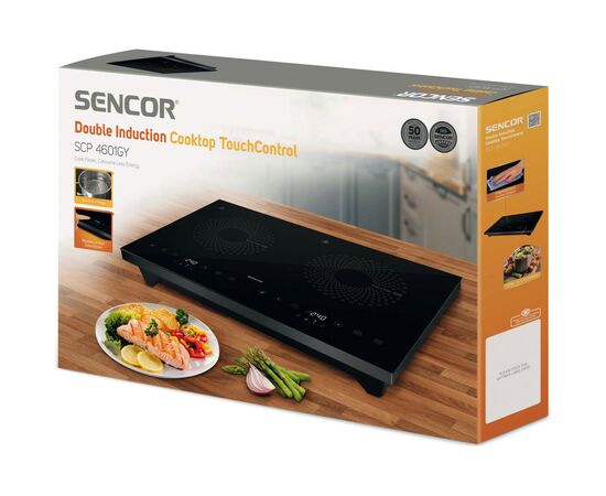 Настольная плита Sencor SCP 4601GY (SCP4601GY), изображение 8 Настольная плита Sencor SCP 4601GY (SCP4601GY), изображение 8