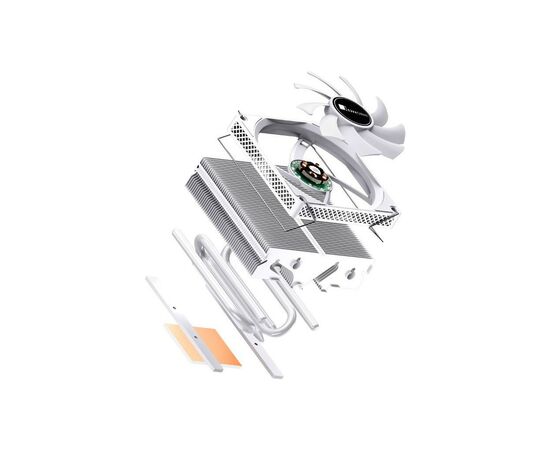 Кулер до процесора JONSBO HX4170D White, зображення 3 Кулер до процесора JONSBO HX4170D White, зображення 3