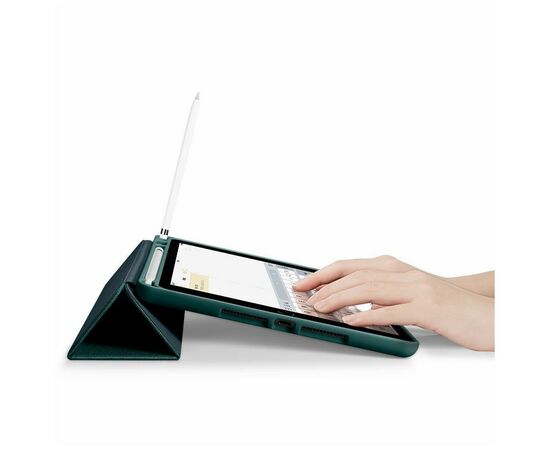 Чехол для планшета Spigen Apple iPad 10.2" (2021-2020-2019) Urban Fit, Midnight Green (ACS01062), изображение 5 Чехол для планшета Spigen Apple iPad 10.2" (2021-2020-2019) Urban Fit, Midnight Green (ACS01062), изображение 5
