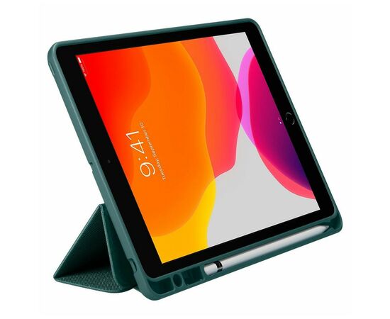 Чехол для планшета Spigen Apple iPad 10.2" (2021-2020-2019) Urban Fit, Midnight Green (ACS01062), изображение 9 Чехол для планшета Spigen Apple iPad 10.2" (2021-2020-2019) Urban Fit, Midnight Green (ACS01062), изображение 9