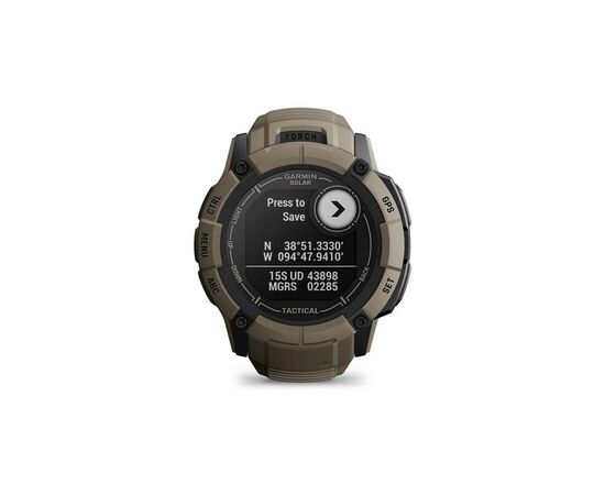 Смарт-часы Garmin Instinct 2X, Solar, Tactical Edition, Coyote Tan, GPS (010-02805-02), изображение 10 Смарт-часы Garmin Instinct 2X, Solar, Tactical Edition, Coyote Tan, GPS (010-02805-02), изображение 10