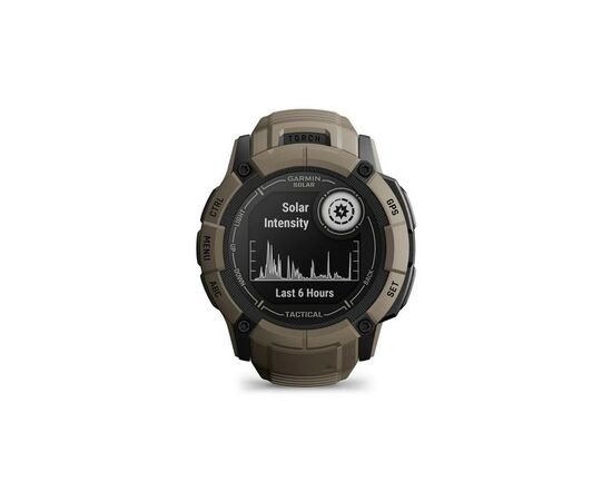Смарт-часы Garmin Instinct 2X, Solar, Tactical Edition, Coyote Tan, GPS (010-02805-02), изображение 2 Смарт-часы Garmin Instinct 2X, Solar, Tactical Edition, Coyote Tan, GPS (010-02805-02), изображение 2