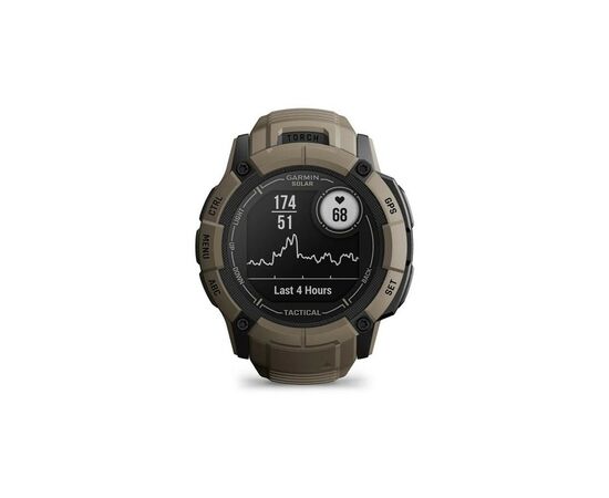 Смарт-часы Garmin Instinct 2X, Solar, Tactical Edition, Coyote Tan, GPS (010-02805-02), изображение 7 Смарт-часы Garmin Instinct 2X, Solar, Tactical Edition, Coyote Tan, GPS (010-02805-02), изображение 7