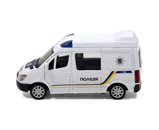 Машина Techno Drive Mercedes-Benz Sprinter Полиция (250294), изображение 2 Машина Techno Drive Mercedes-Benz Sprinter Полиция (250294), изображение 2