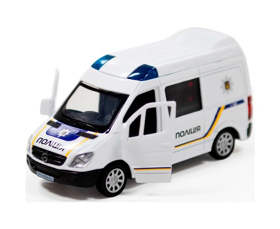 Машина Techno Drive Mercedes-Benz Sprinter Полиция (250294), изображение 8 Машина Techno Drive Mercedes-Benz Sprinter Полиция (250294), изображение 8
