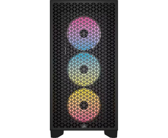 Корпус Corsair 3000D RGB Tempered Glass (CC-9011255-WW), изображение 2 Корпус Corsair 3000D RGB Tempered Glass (CC-9011255-WW), изображение 2
