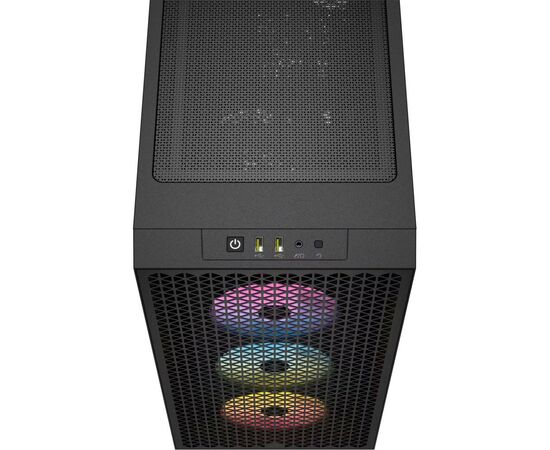Корпус Corsair 3000D RGB Tempered Glass (CC-9011255-WW), изображение 8 Корпус Corsair 3000D RGB Tempered Glass (CC-9011255-WW), изображение 8