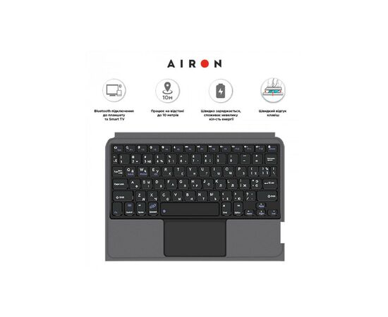 Чехол для планшета AirOn Premium iPad 10.9 10Gen 2022 10.9" with Keyboard (4822352781095), изображение 9 Чехол для планшета AirOn Premium iPad 10.9 10Gen 2022 10.9" with Keyboard (4822352781095), изображение 9