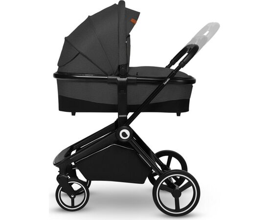 Коляска Lionelo 2 в 1 Mika Grey Graphite (LO-MIKA 2IN1 GREY GRAPHITE), изображение 10 Коляска Lionelo 2 в 1 Mika Grey Graphite (LO-MIKA 2IN1 GREY GRAPHITE), изображение 10