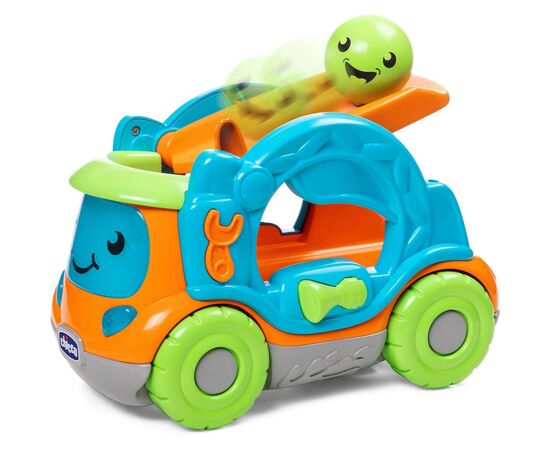 Развивающая игрушка Chicco Машинка музыкальная Грузовик Turbo Ball (10852.00), изображение 10