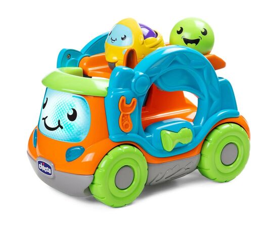 Развивающая игрушка Chicco Машинка музыкальная Грузовик Turbo Ball (10852.00), изображение 7