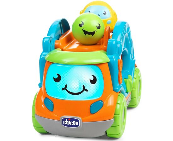 Развивающая игрушка Chicco Машинка музыкальная Грузовик Turbo Ball (10852.00), изображение 8