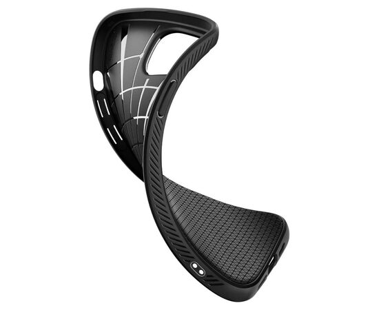 Чехол для мобильного телефона Spigen Apple iPhone 15 Liquid Air Matte Black (ACS06790), изображение 12 Чехол для мобильного телефона Spigen Apple iPhone 15 Liquid Air Matte Black (ACS06790), изображение 12