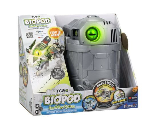 Радиоуправляемая игрушка Silverlit Робозавр BIOPOD INMOTION (88091), изображение 5 Радиоуправляемая игрушка Silverlit Робозавр BIOPOD INMOTION (88091), изображение 5