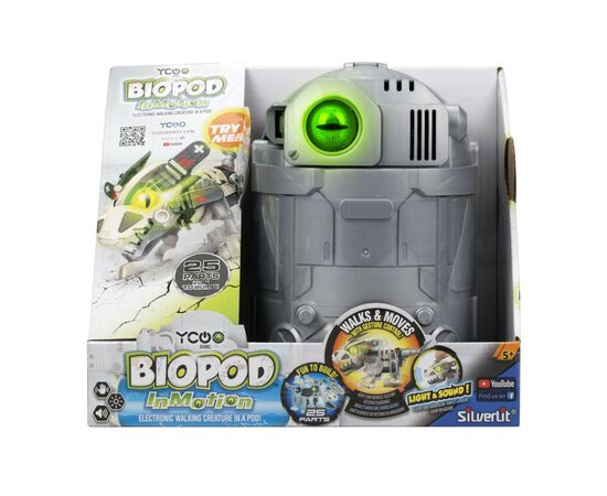 Радиоуправляемая игрушка Silverlit Робозавр BIOPOD INMOTION (88091), изображение 6 Радиоуправляемая игрушка Silverlit Робозавр BIOPOD INMOTION (88091), изображение 6