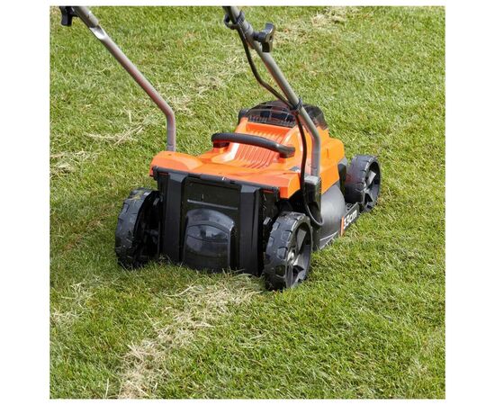 Газонокосилка Black&Decker аккумуляторная 18 В, 4.0 Ач, 32 см, 2 АКБ и ЗУ (BCMW33184L2), изображение 3 Газонокосилка Black&Decker аккумуляторная 18 В, 4.0 Ач, 32 см, 2 АКБ и ЗУ (BCMW33184L2), изображение 3