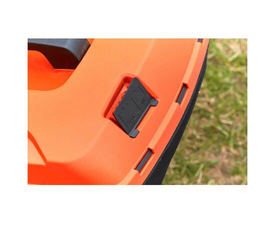 Газонокосилка Black&Decker аккумуляторная 18 В, 4.0 Ач, 32 см, 2 АКБ и ЗУ (BCMW33184L2), изображение 5 Газонокосилка Black&Decker аккумуляторная 18 В, 4.0 Ач, 32 см, 2 АКБ и ЗУ (BCMW33184L2), изображение 5
