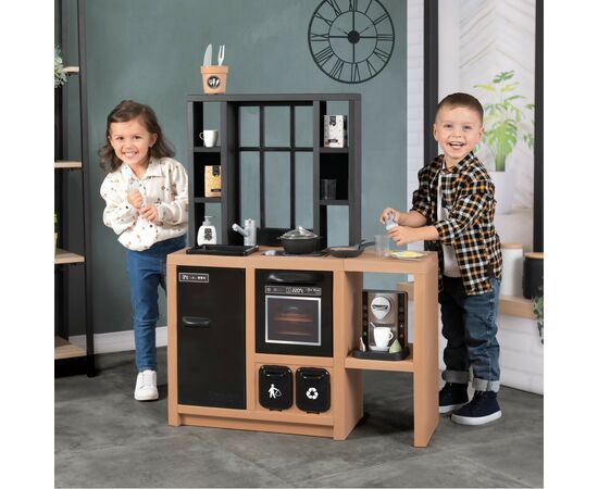 Игровой набор Smoby Интерактивная кухня Лофт с кофеваркой, аксессуарами и звуковым эффектом (312600), изображение 11 Игровой набор Smoby Интерактивная кухня Лофт с кофеваркой, аксессуарами и звуковым эффектом (312600), изображение 11