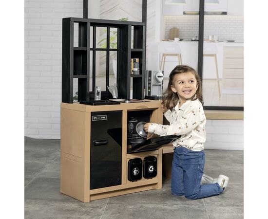 Игровой набор Smoby Интерактивная кухня Лофт с кофеваркой, аксессуарами и звуковым эффектом (312600), изображение 7 Игровой набор Smoby Интерактивная кухня Лофт с кофеваркой, аксессуарами и звуковым эффектом (312600), изображение 7