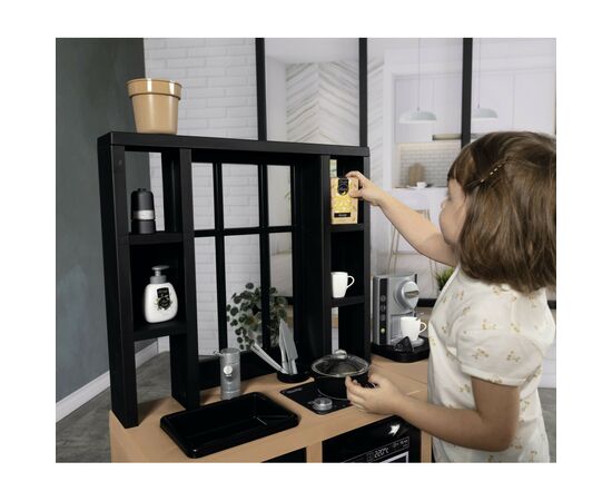 Игровой набор Smoby Интерактивная кухня Лофт с кофеваркой, аксессуарами и звуковым эффектом (312600), изображение 9 Игровой набор Smoby Интерактивная кухня Лофт с кофеваркой, аксессуарами и звуковым эффектом (312600), изображение 9